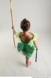 KATERINA STANDING POSE WITH SPEAR AND SWORD